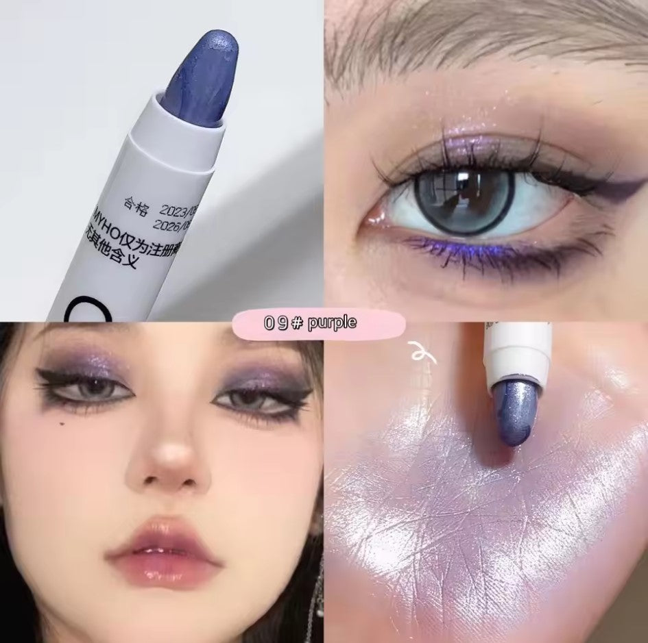 Lying Silkworm Pen Monochrome Brightening Highlight with Flash Eye Shadow Pen
