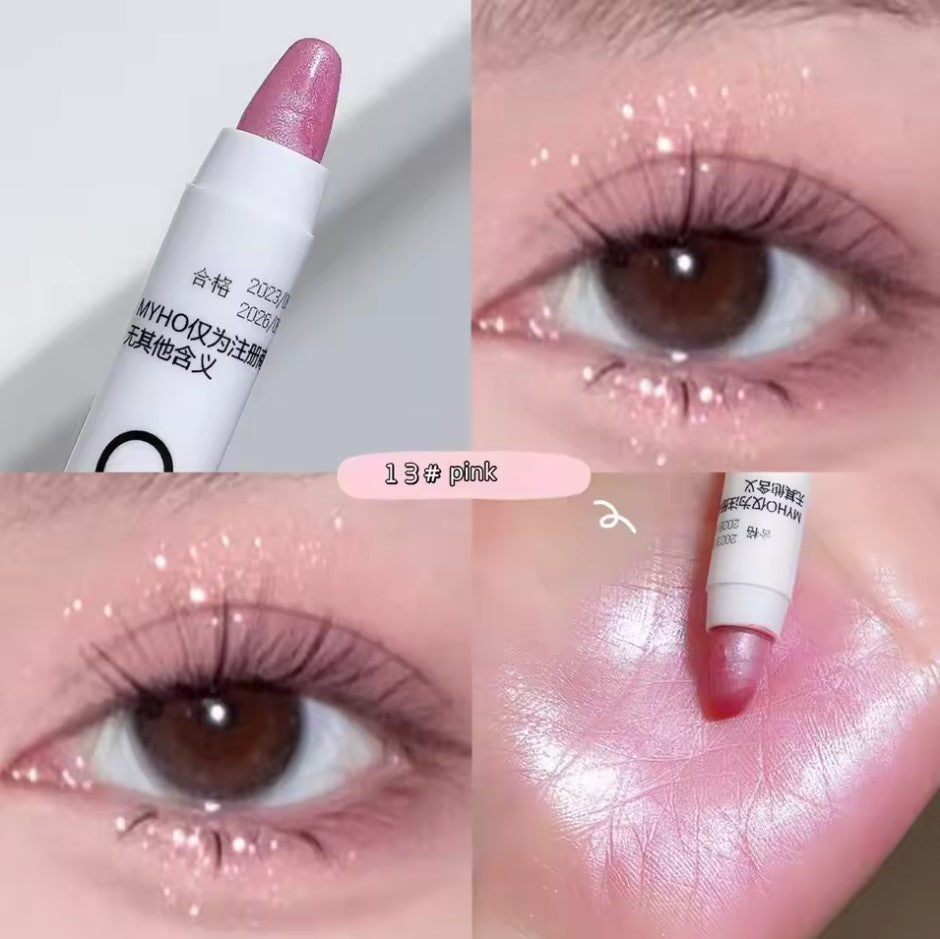 Lying Silkworm Pen Monochrome Brightening Highlight with Flash Eye Shadow Pen