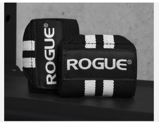 Rogue Fitness Wrist Wraps, Short 12", Black, Power/Weight Lifting