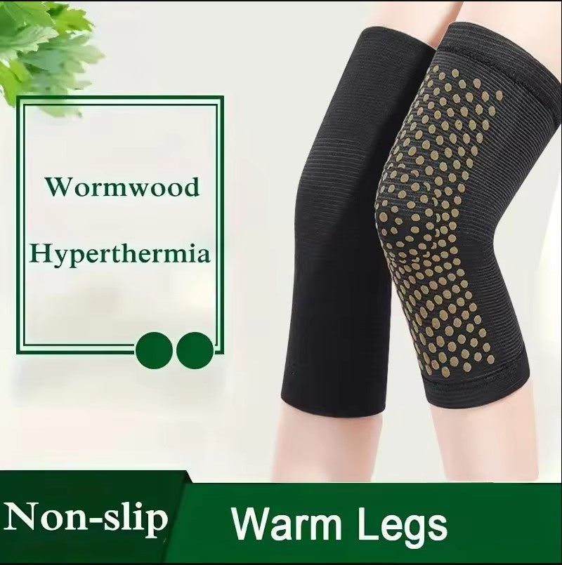 Latex Wormwood Knee Supports – Warm & Heating, Relieve Inner Knee Pain, Protect Knee Ligaments