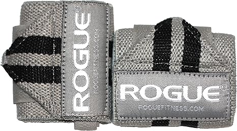 Rogue Fitness Wrist Wraps (Gray 12")